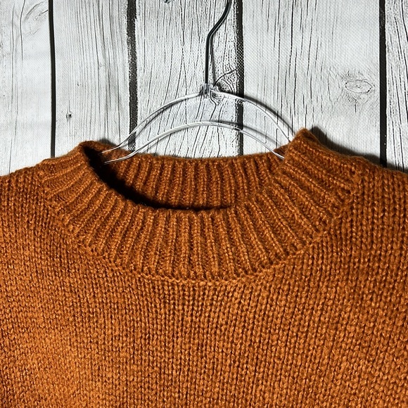 Peace Love World “Thankful” spice Intarsia Sweater Size XS - Picture 11 of 14